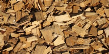 a biomass plant to produce heat for melting snow off