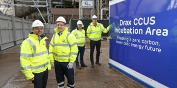 Drax power generator agreed with carbon finance firm Respira International to sell carbon removal credits