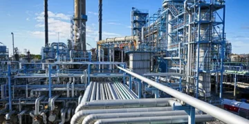 Oil refineries in Africa produce emissions causing climate change