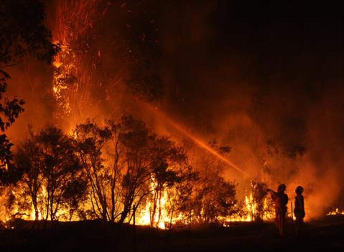 Wildfires hit Spain
