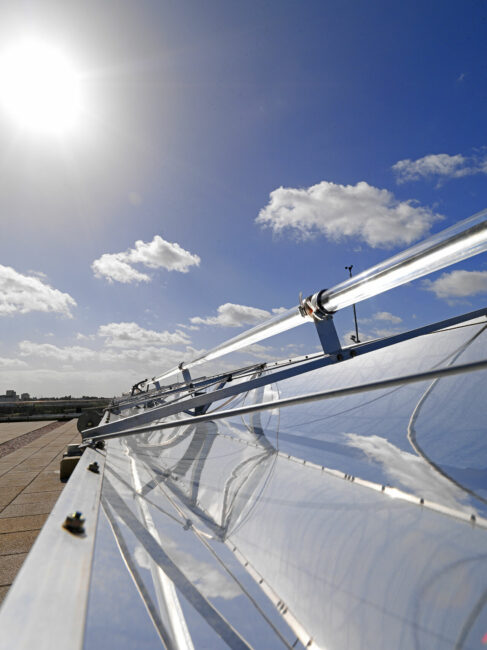 One of the solar farms made by Abengoa