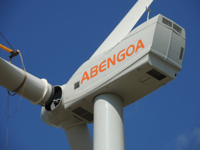 Abengoa's wind turbine