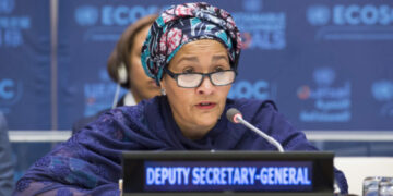 Amina Mohammed, the deputy secretary-general of the UN